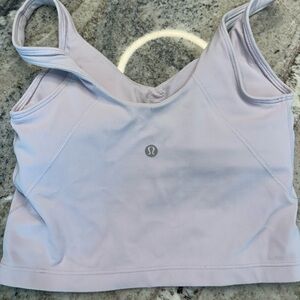 Lululemon sports bra size 4 purple